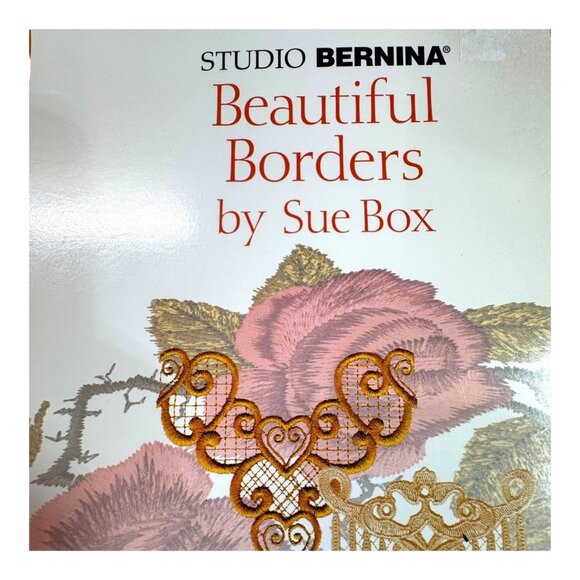 Studio Bernina Beautiful Borders Sue Box Embroidery Design Collection Number 127 - Picture 2 of 12